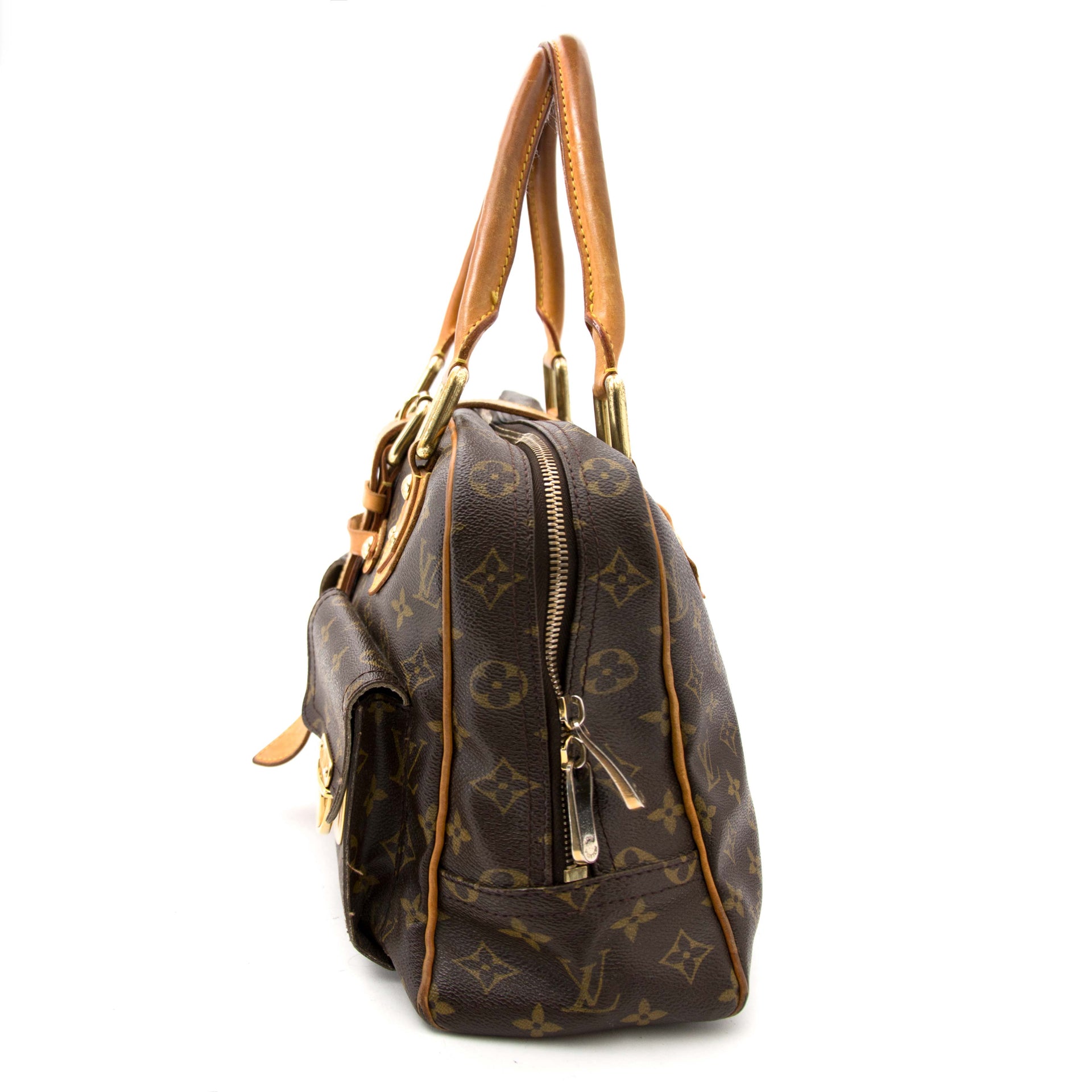 koop veilig online aan de beste prijs Louis Vuitton Monogram Canvas Manhattan GM Bag