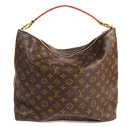 Louis Vuitton Monogram Sully MM for sale online only at Labellov secondhand luxury in Antwerp