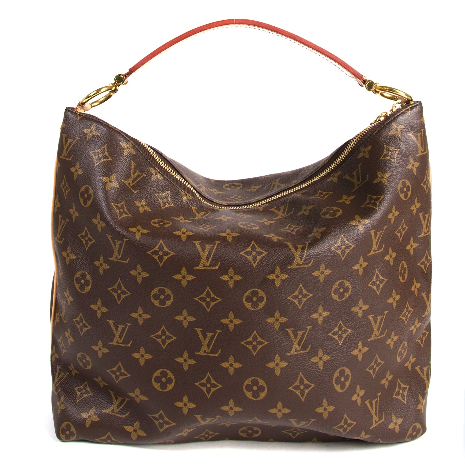 Louis Vuitton Monogram Sully MM for sale online only at Labellov secondhand luxury in Antwerp