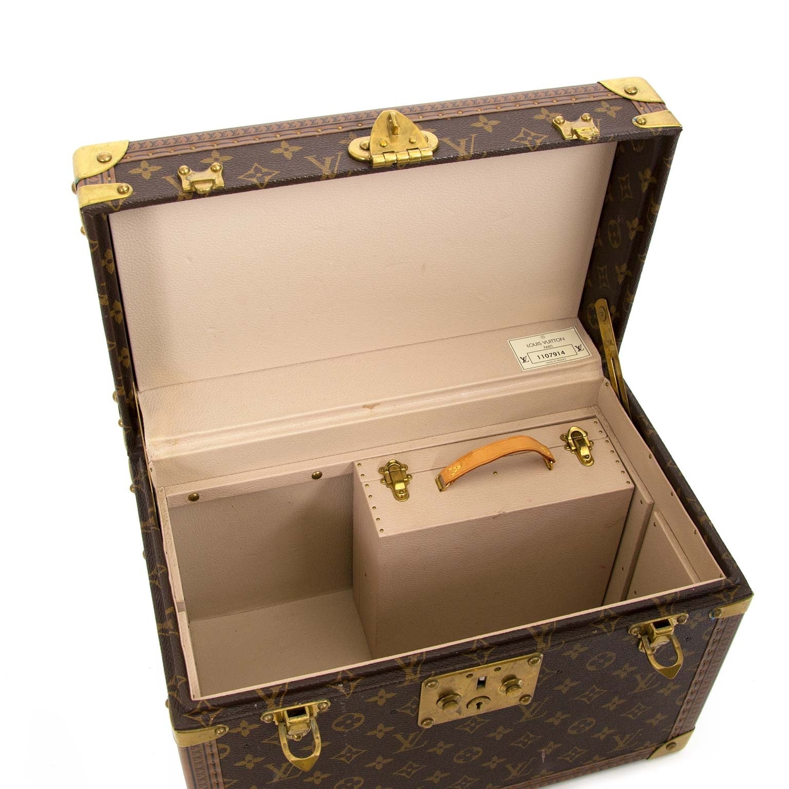 Louis Vuitton Vintage Monogram Travel Trunk Case