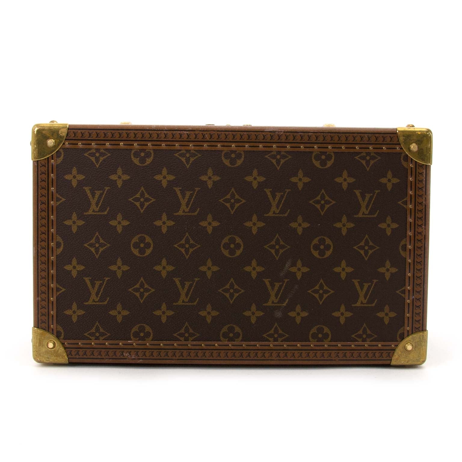 Louis Vuitton Vintage Monogram Travel Trunk Case