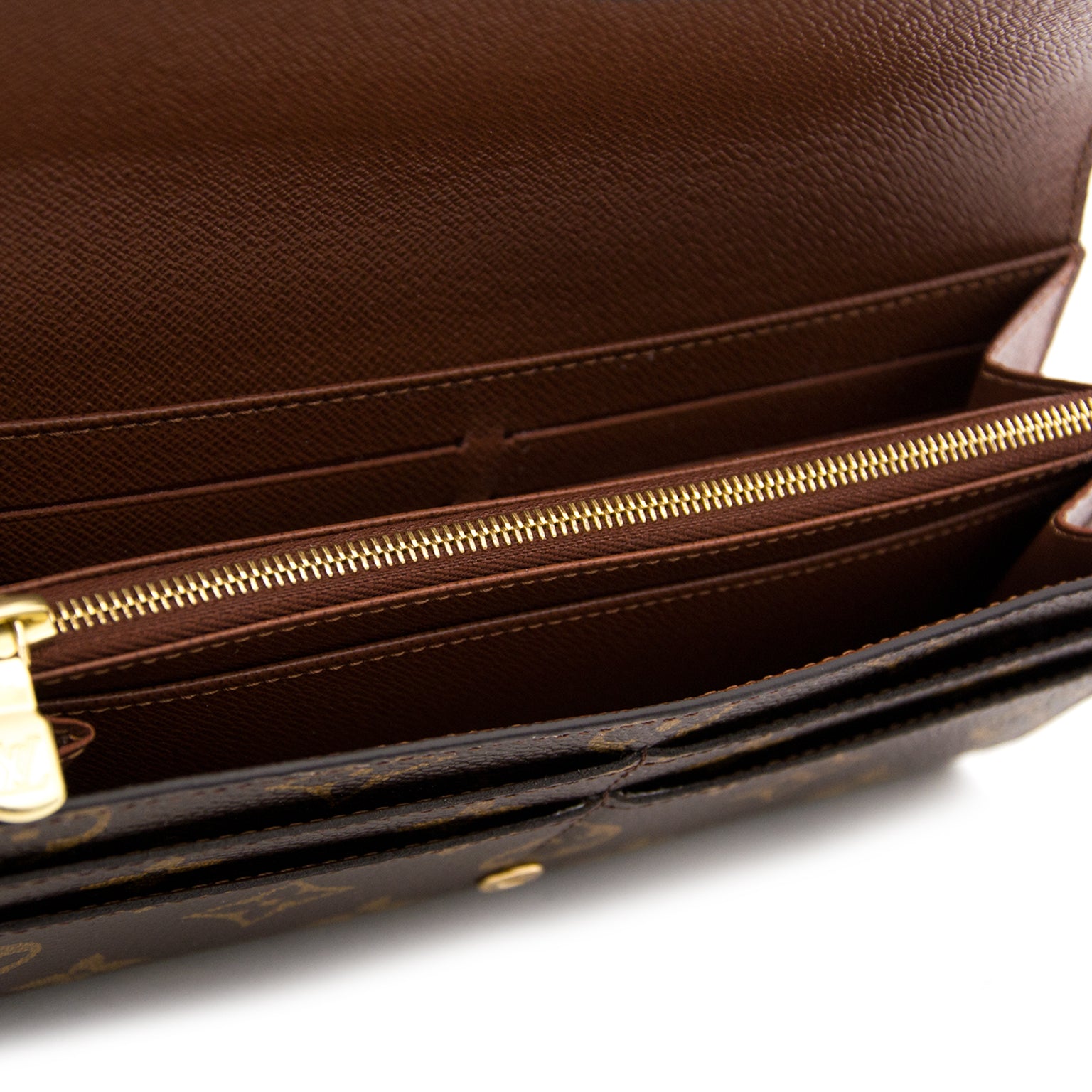 shop safe onlie at the best price second hand Louis Vuitton Sarah Wallet Monogram