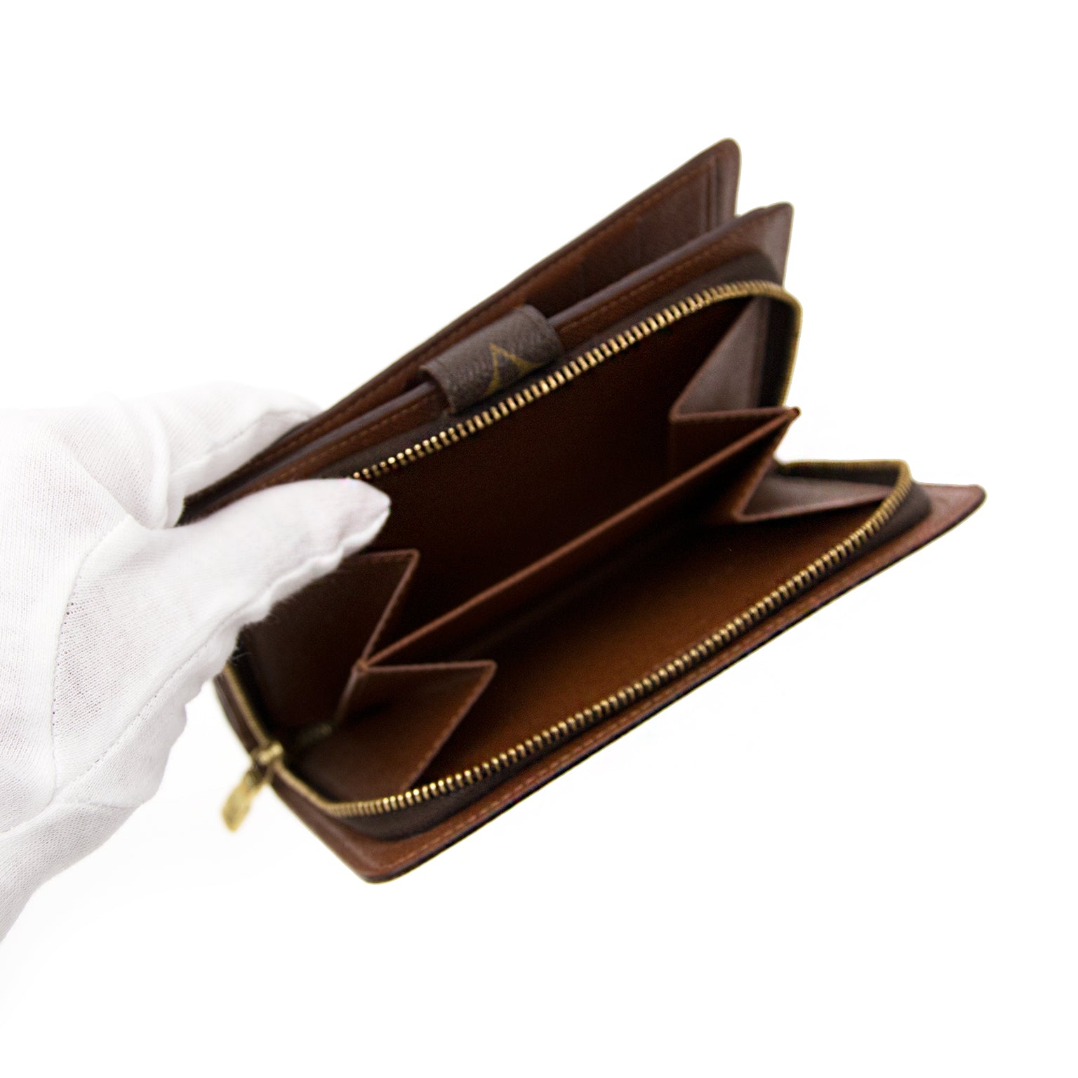 Louis Vuitton Viennois Monnaie Cartes Monogram Wallet