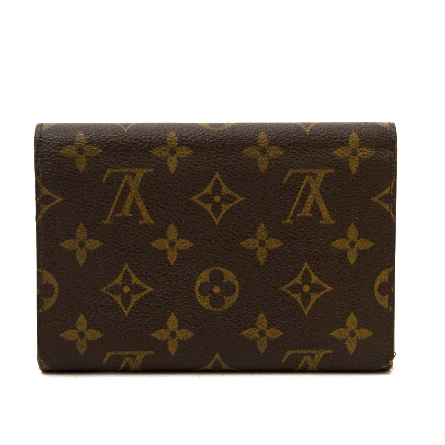 koop authentieke louis vuitton monogram portefeuille nu online bij labellov vintage mode webshop belgië