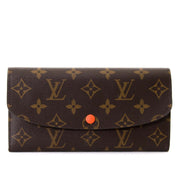 Louis Vuitton Monogram Emilie Wallet now for sale at labellov vintage fashion webshop belgium