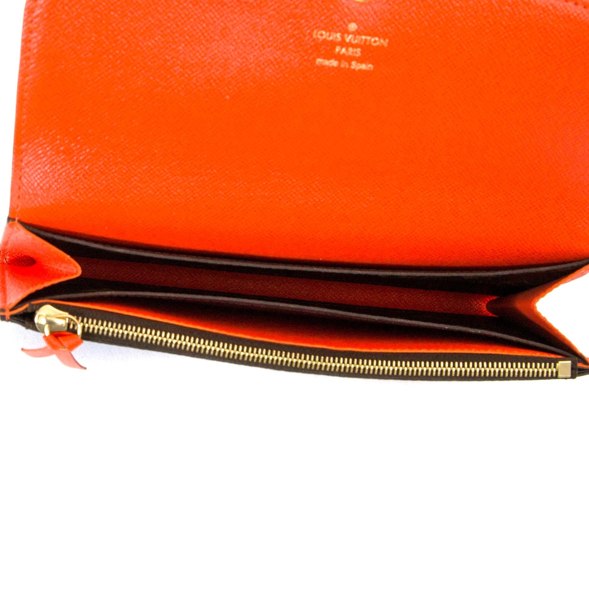 Louis Vuitton Monogram Emilie Wallet now for sale at labellov vintage fashion webshop belgium