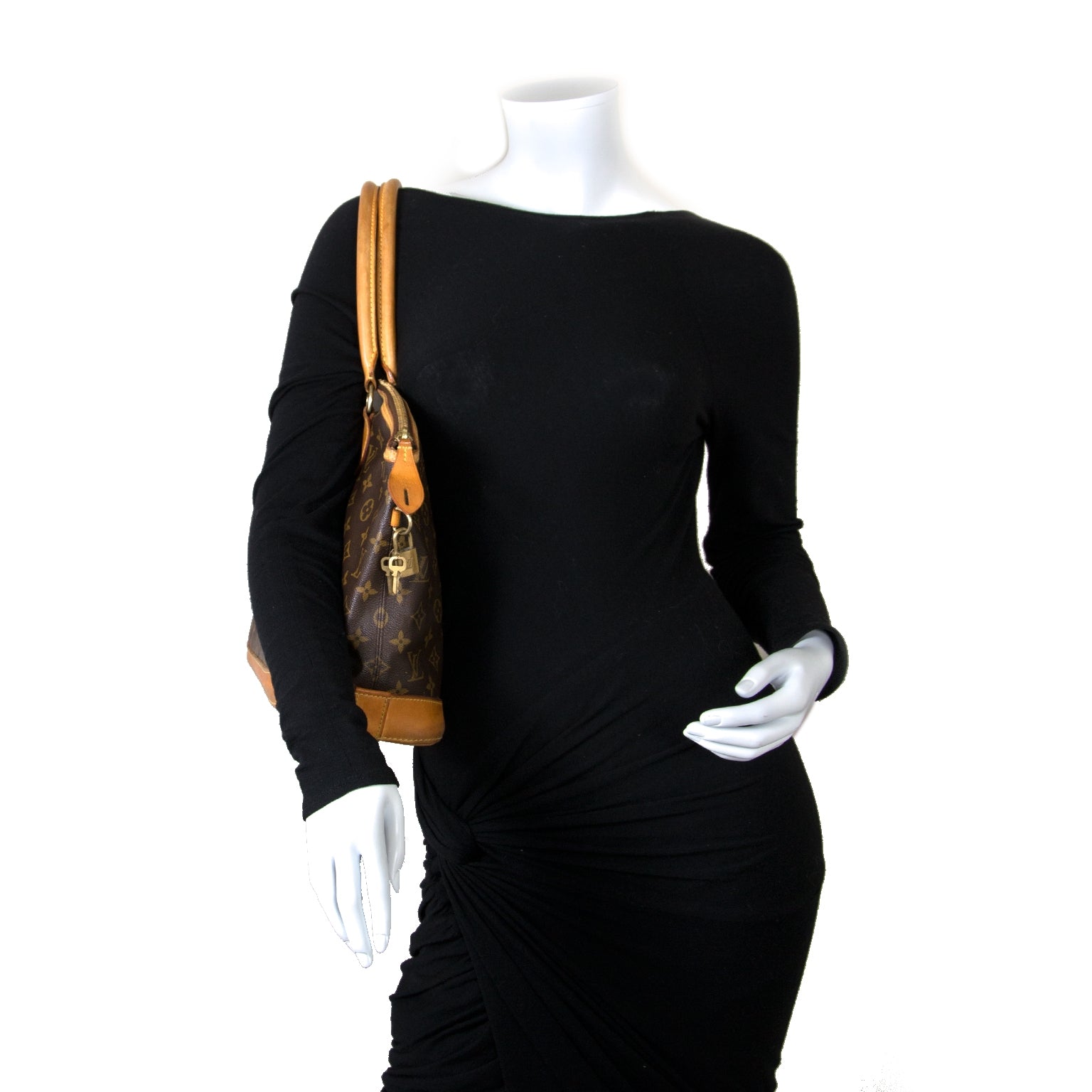 Louis Vuitton Lockit Horizontal Monogram Bag now for sale at labellov vintage online shop