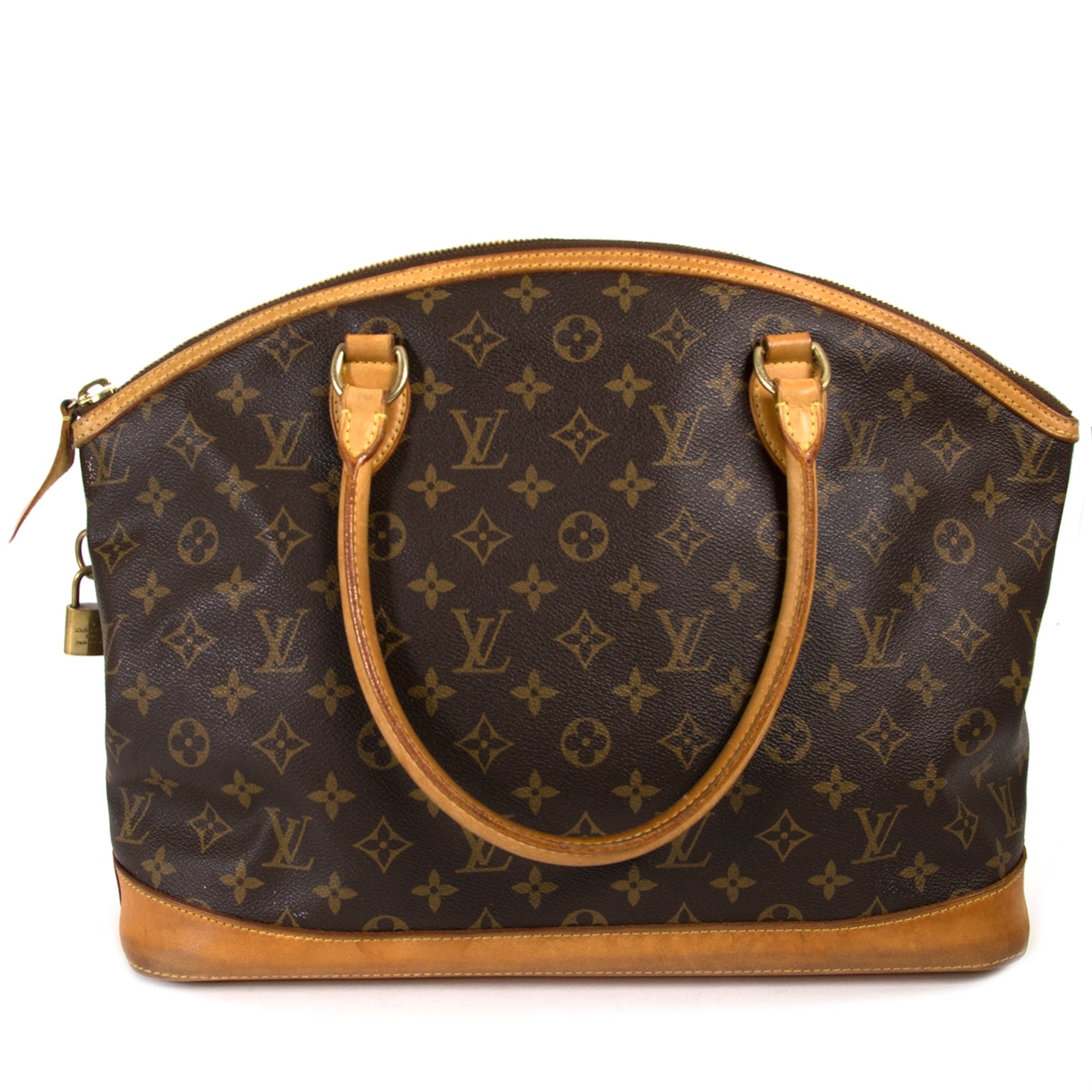 Louis Vuitton Lockit Horizontal Monogram Bag nu te koop bij labellov vintage webshop antwerpen