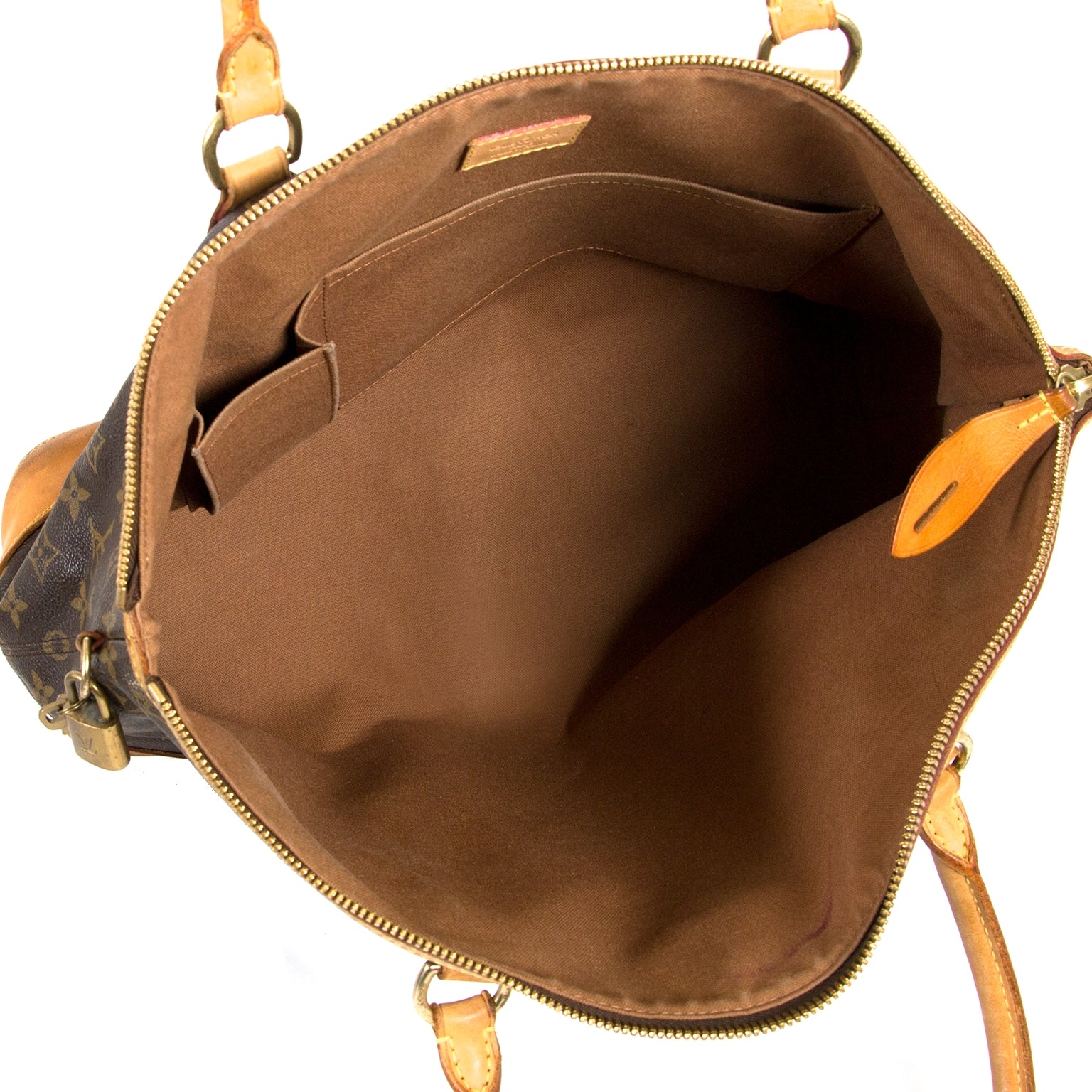 buy second hand authentic Louis Vuitton Lockit Horizontal Monogram Bag at labellov.com vintage online shop