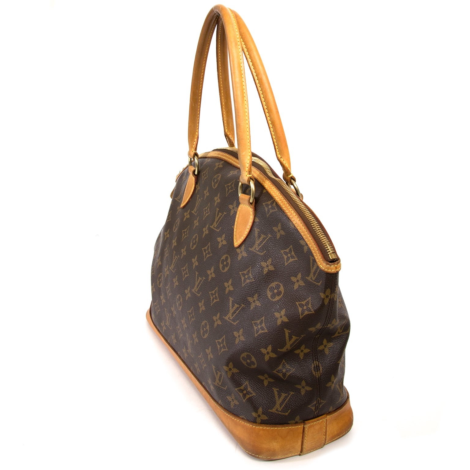 Louis Vuitton Lockit Horizontal Monogram Bag en vendre chez labellov vintage boutique de mode
