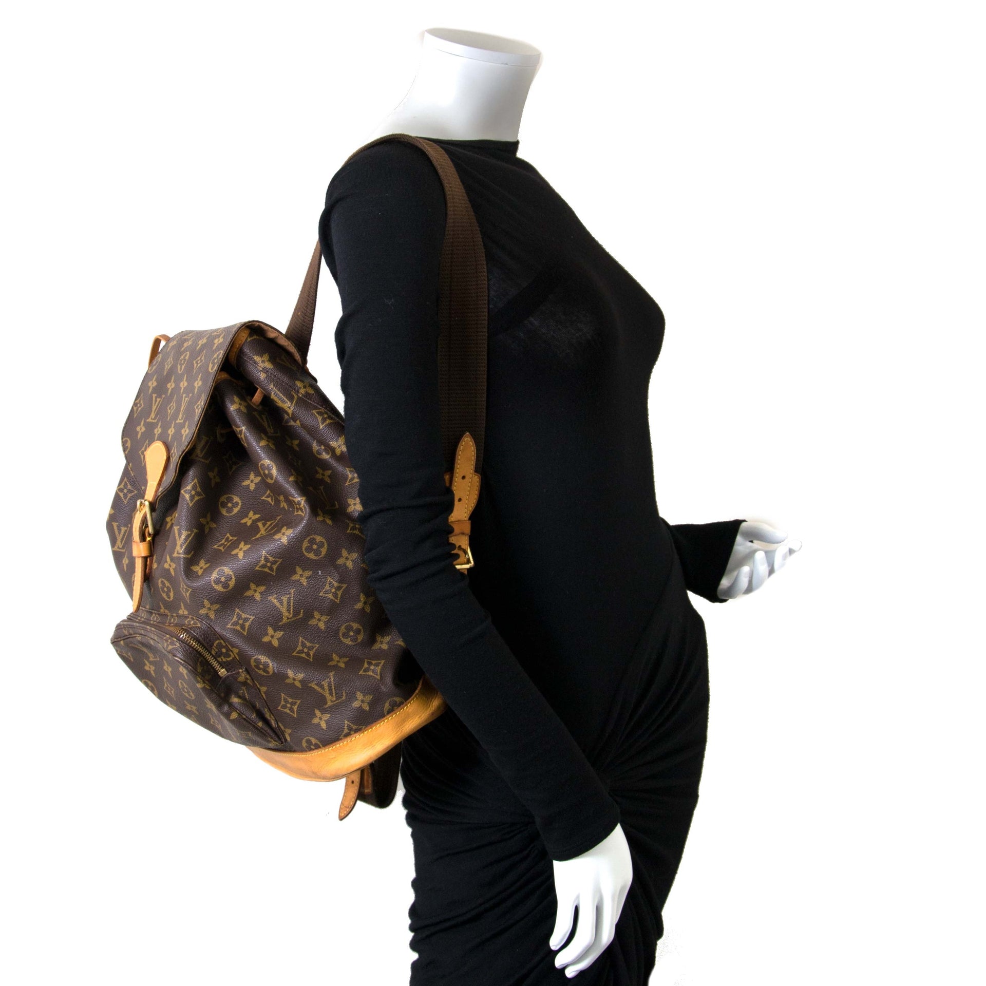 Louis Vuitton Montsouris Backpack GM now for sale at labellov vintage fashion webshop belgium