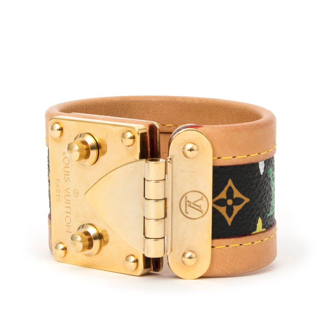 Authentieke LV Murakami armband voor de juiste prijs bij LabelLOV vintage webshop. Veilig online winkelen. Luxe, vintage, mode. Antwerpen, België.