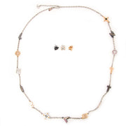 Louis Vuitton Ketting met oorbellen in drie kleuren