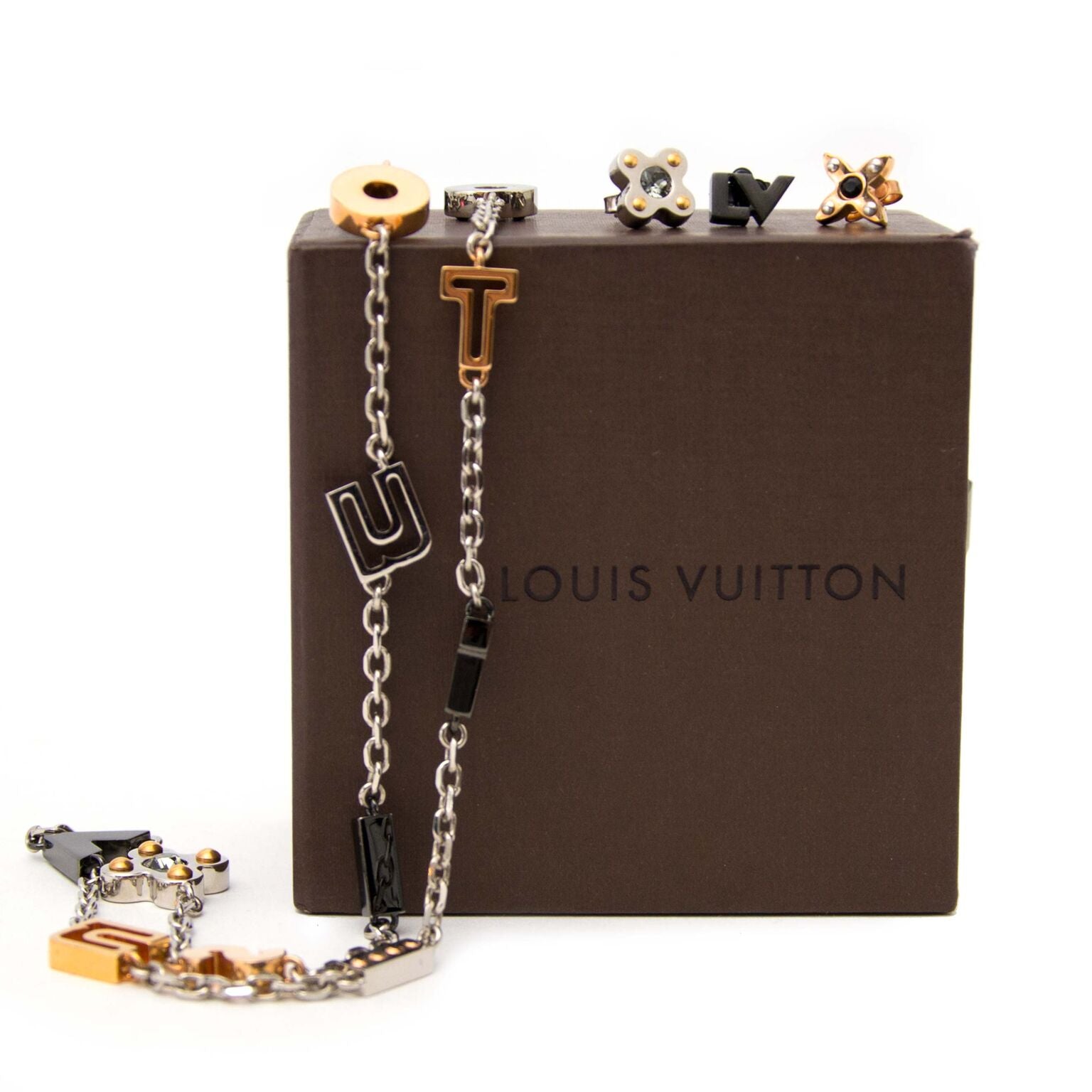 Louis Vuitton ketting met kleine diamanten