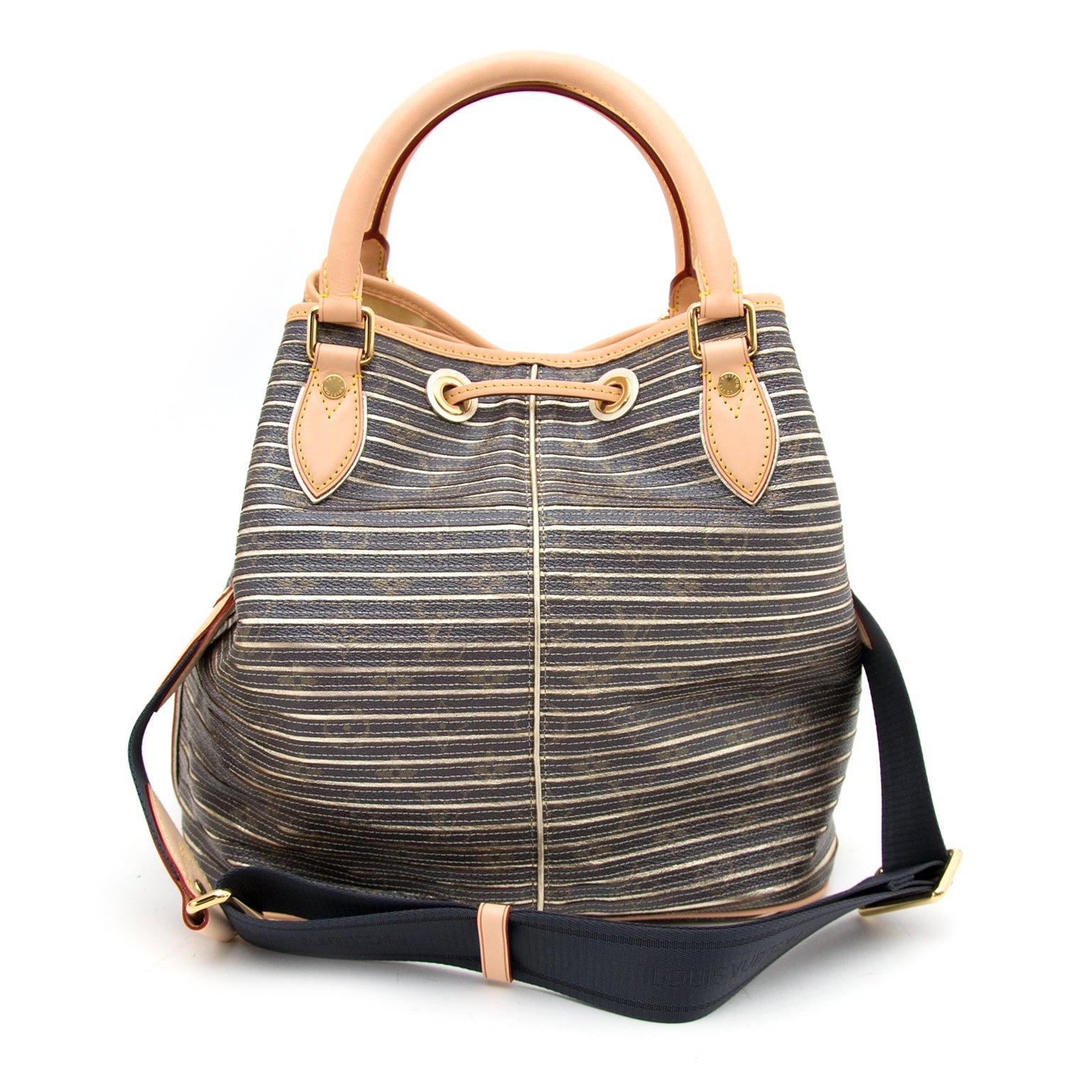 A limited edition bag is now for sale, shop the it-bags now online or in store at Labellov, Louis Vuitton BRAND NEW 'Neo Eden Peach' Drawstring Bag for sale, never used.