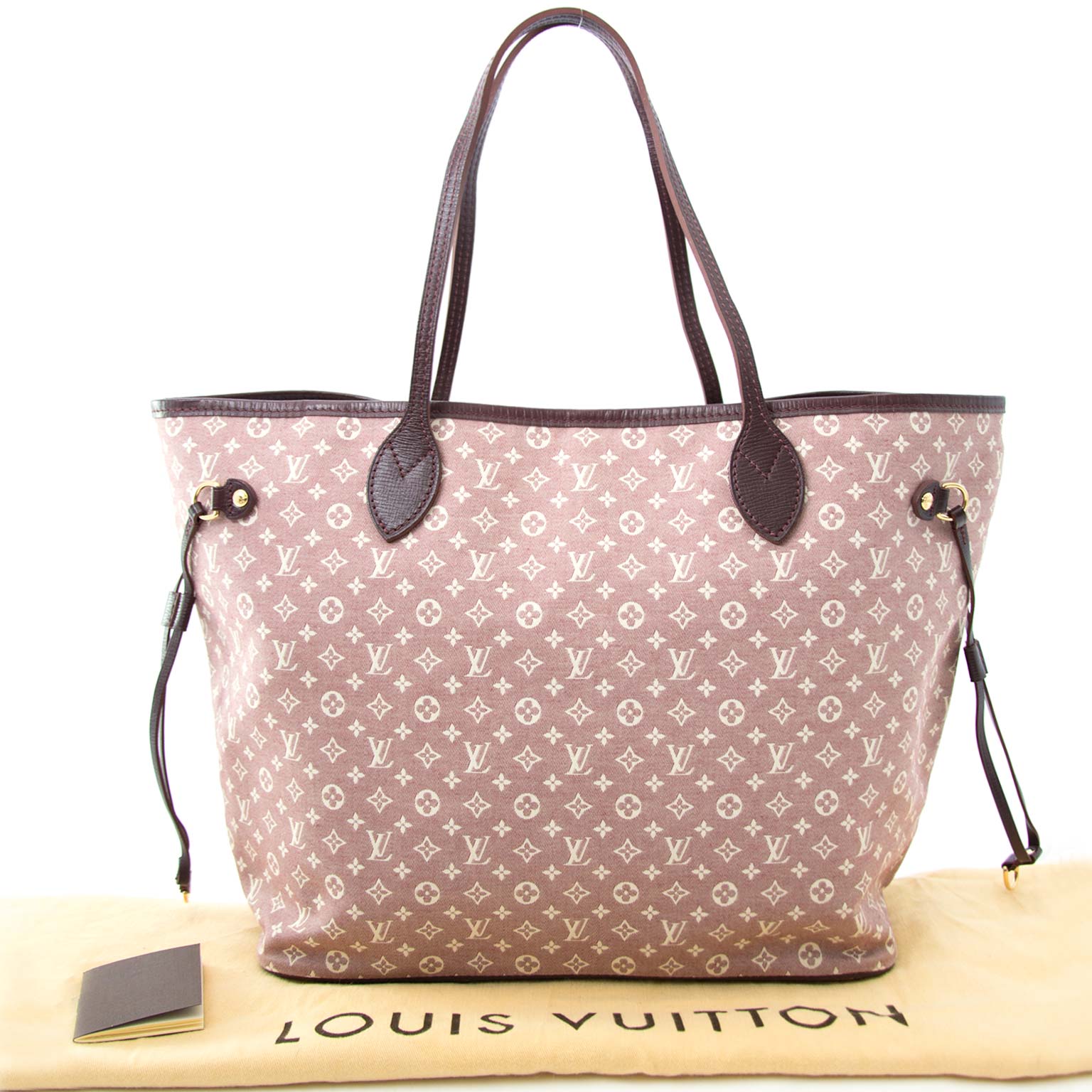 Shop safe online aan de beste prijs Louis Vuitton Neverfull MM Idylle Sepia