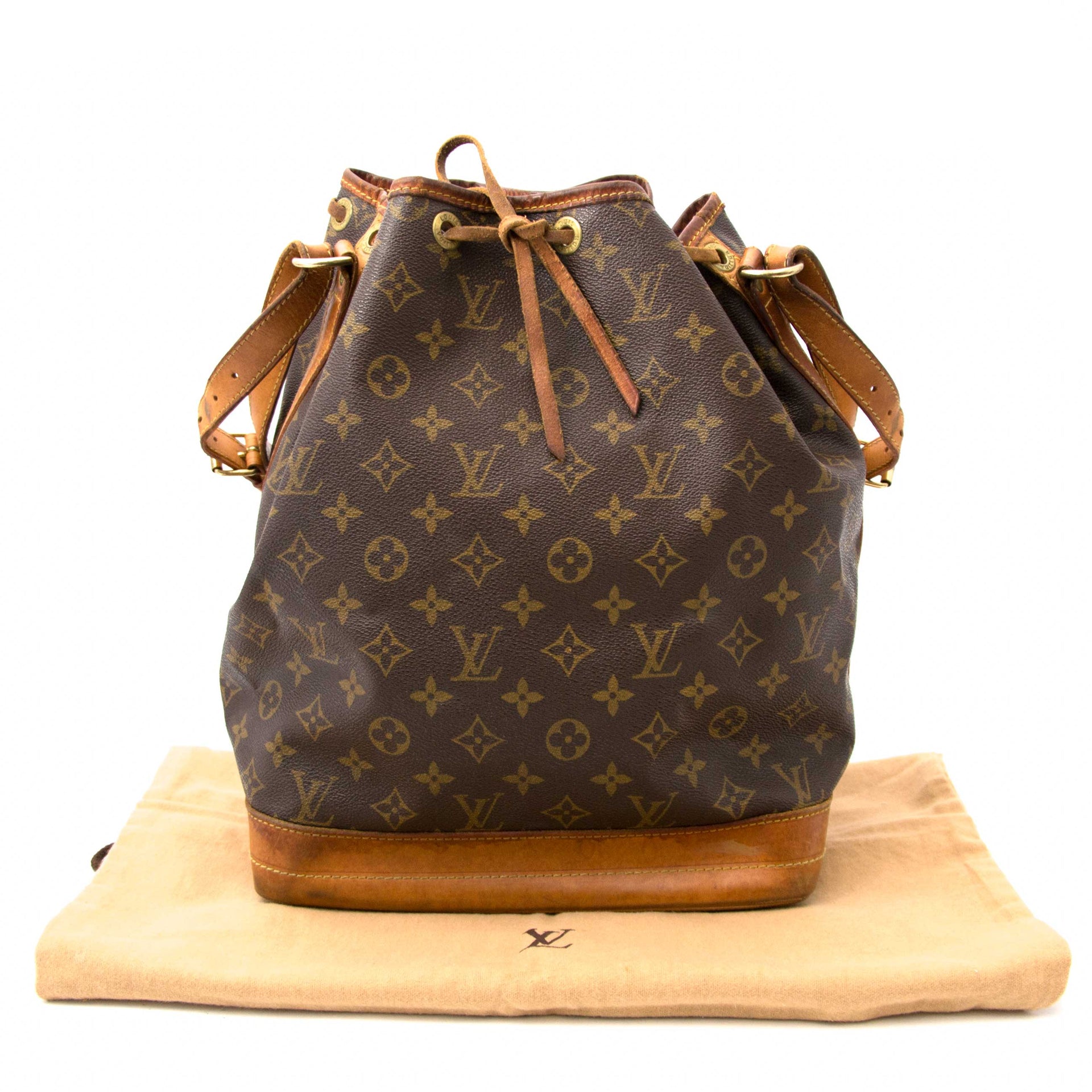 Louis Vuitton Noé BB Monogram Bucket Bag vintage secondhand