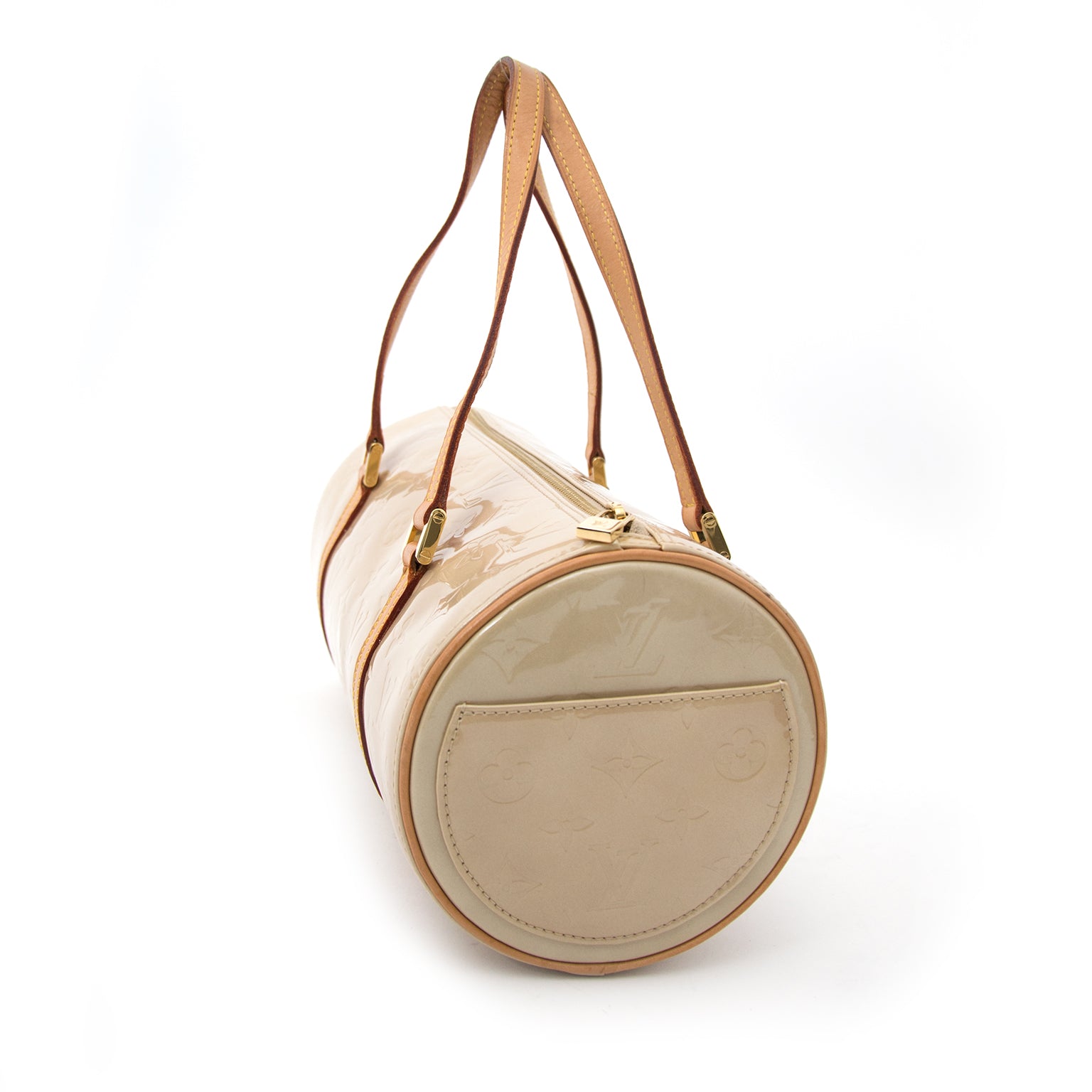 koop online aan de beste prijs Louis Vuitton Papillon Vernis Beige 30
