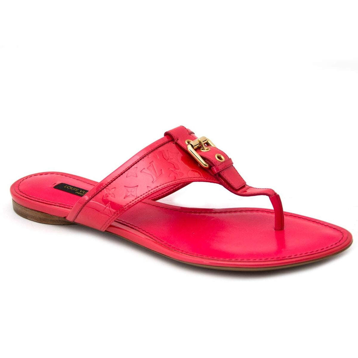 Buy authentic secondhand Louis Vuitton slippers at the right price at LabelLOV vintage webshop. Safe and secure online shopping.