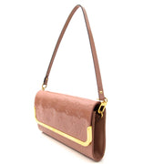 Achetez secur en ligne Louis Vuitton Rose Velours Monogram Vernis Rossmore Shoulder Bag
