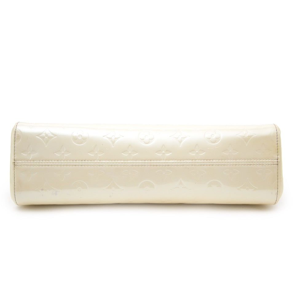 Louis Vuitton Roxbury Drive Cream Patent Leather Bag at the best price 2017