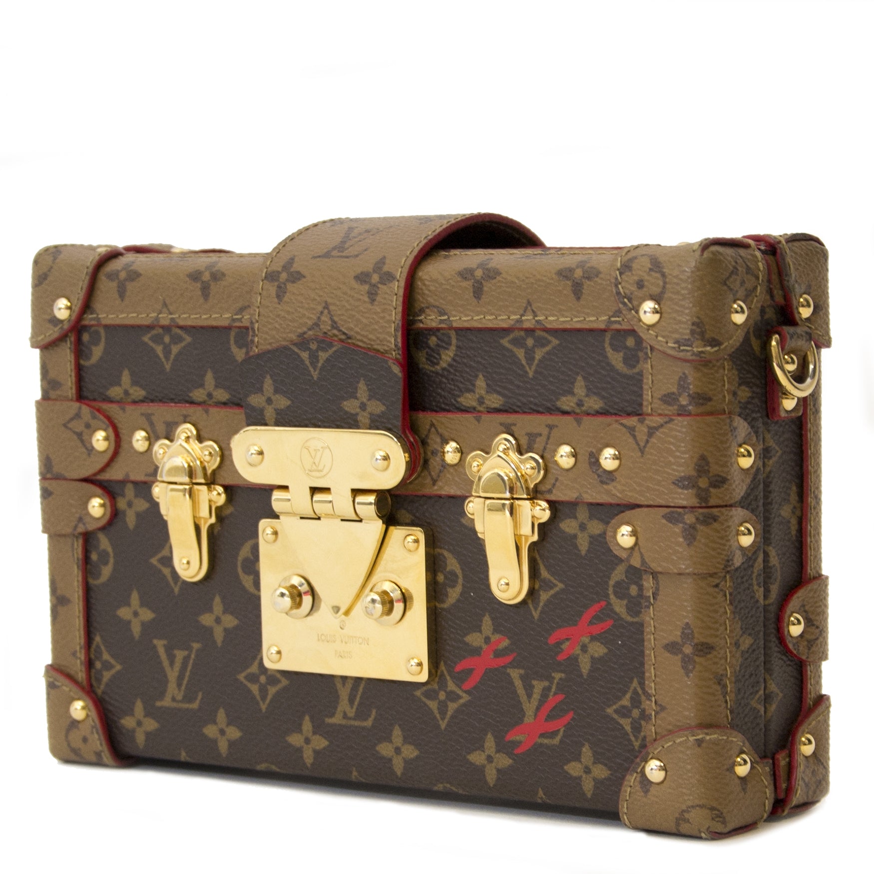 shop safe online your secondhand Limited Louis Vuitton Petite Malle Crossbody Bag