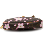 shop safe online Louis Vuitton Cherry Blossom Monogram Mini Pochette *LIMITED EDITION*