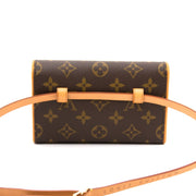 real real designer secondhand luxury Louis Vuitton Monogram Pochette Florentine
