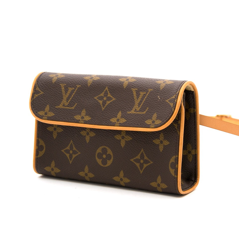 acheter en linge comme neuf sac a amain Louis Vuitton Monogram Pochette Florentine