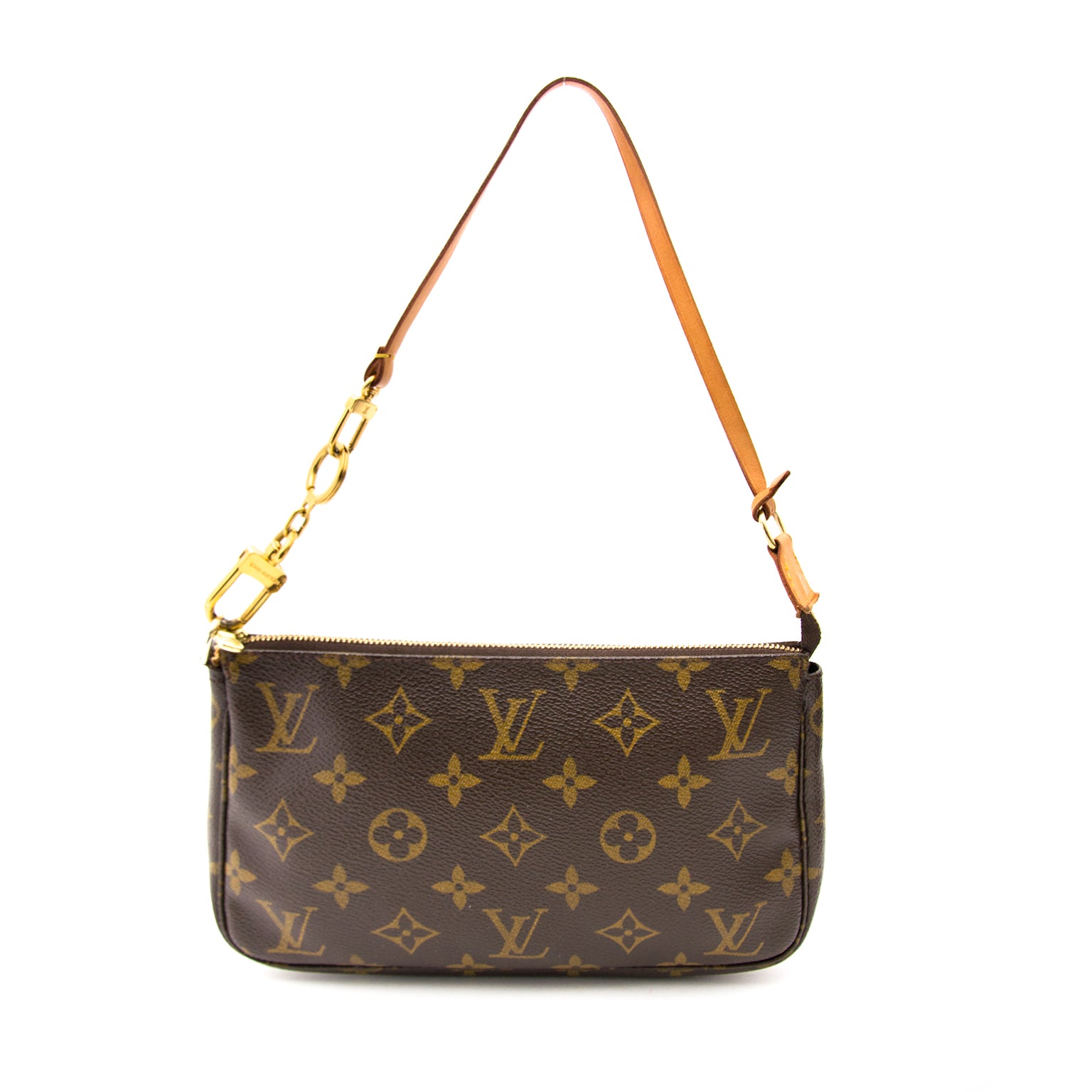 2de hands designertas kopen? koop veilig 100% authentieke Louis Vuitton Pochette/Accesoire Monogram