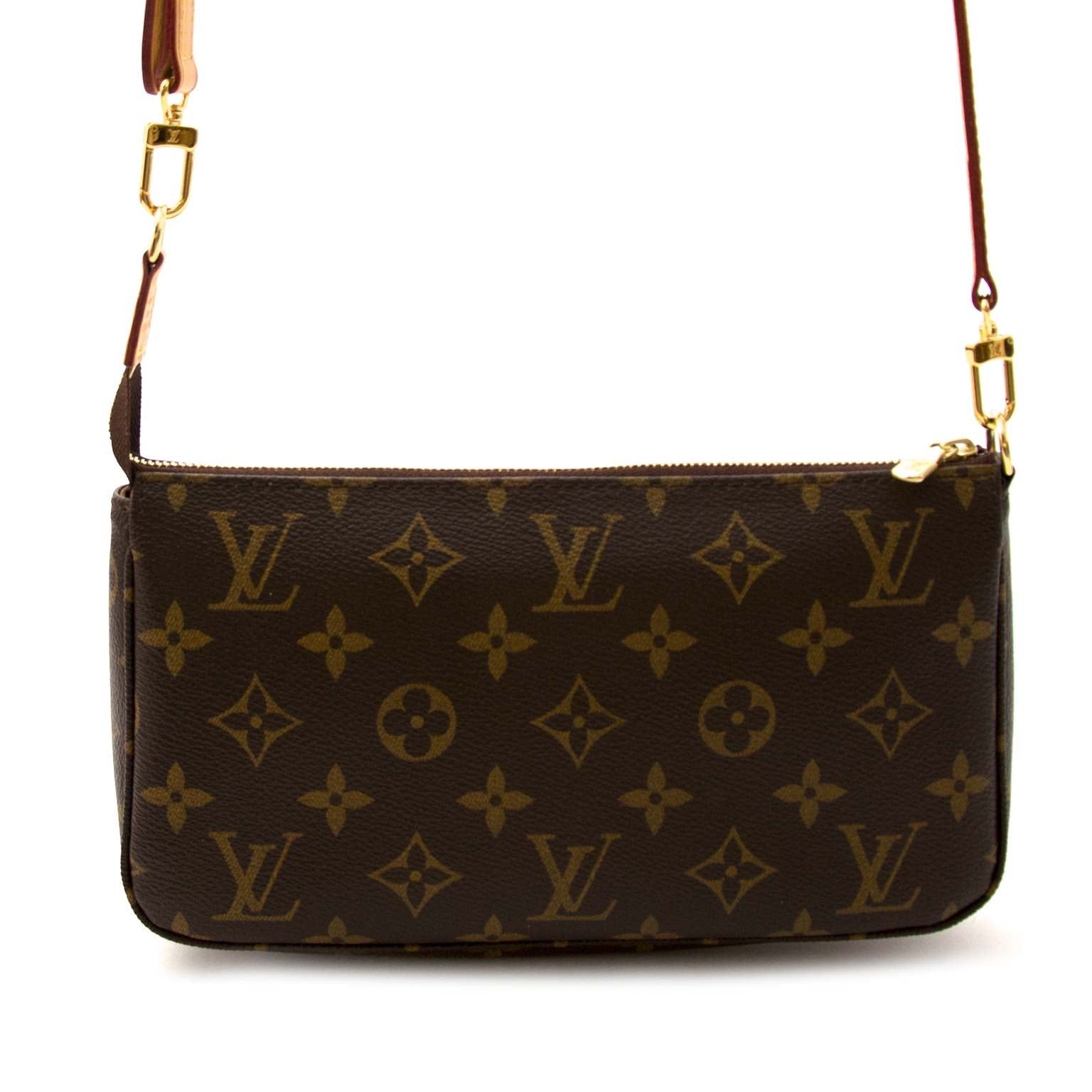 Louis Vuitton Monogram Pochette Accessoire + Strap