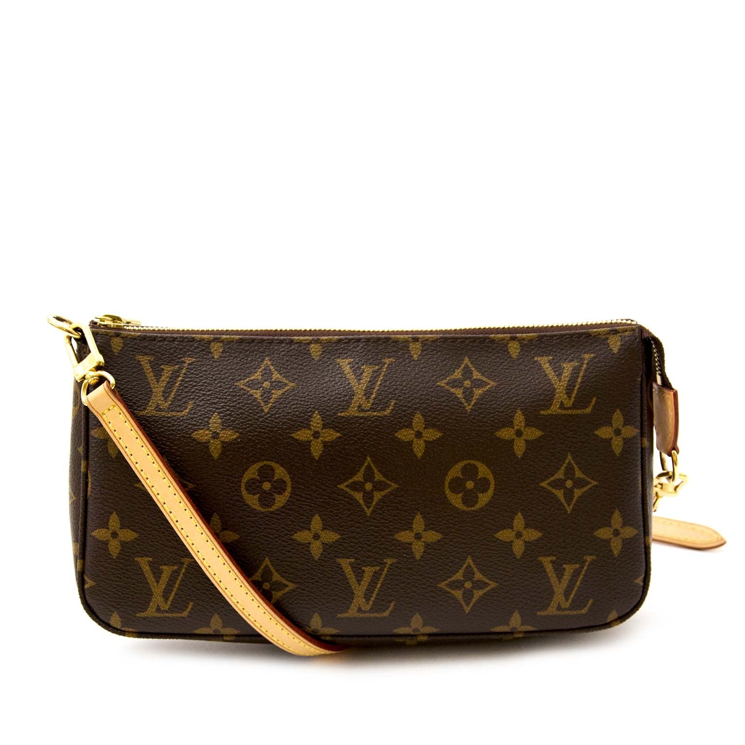 Louis Vuitton Monogram Pochette Accessoire + Strap