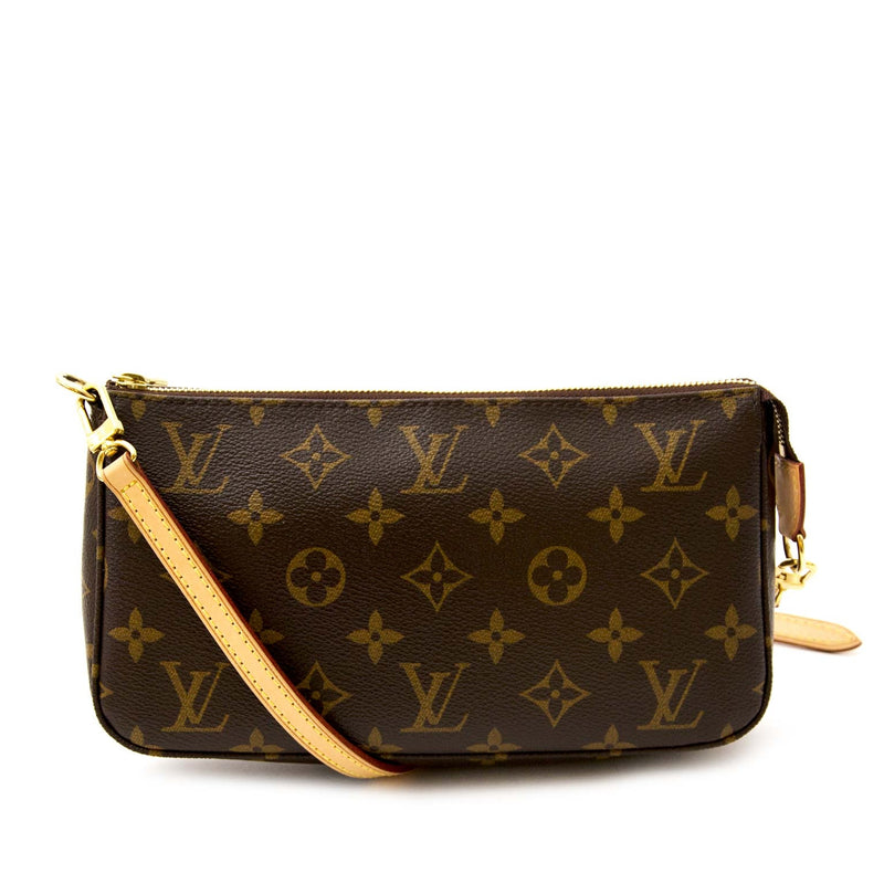 Louis Vuitton Monogram Pochette Accessoire + Bandje