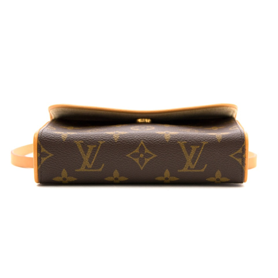 shop safe online at the best price Louis Vuitton Monogram Pochette Florentine