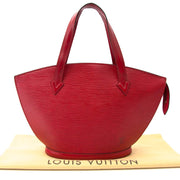 pour le meilleur prix Louis Vuitton Saint Jacques Red Epi Bag