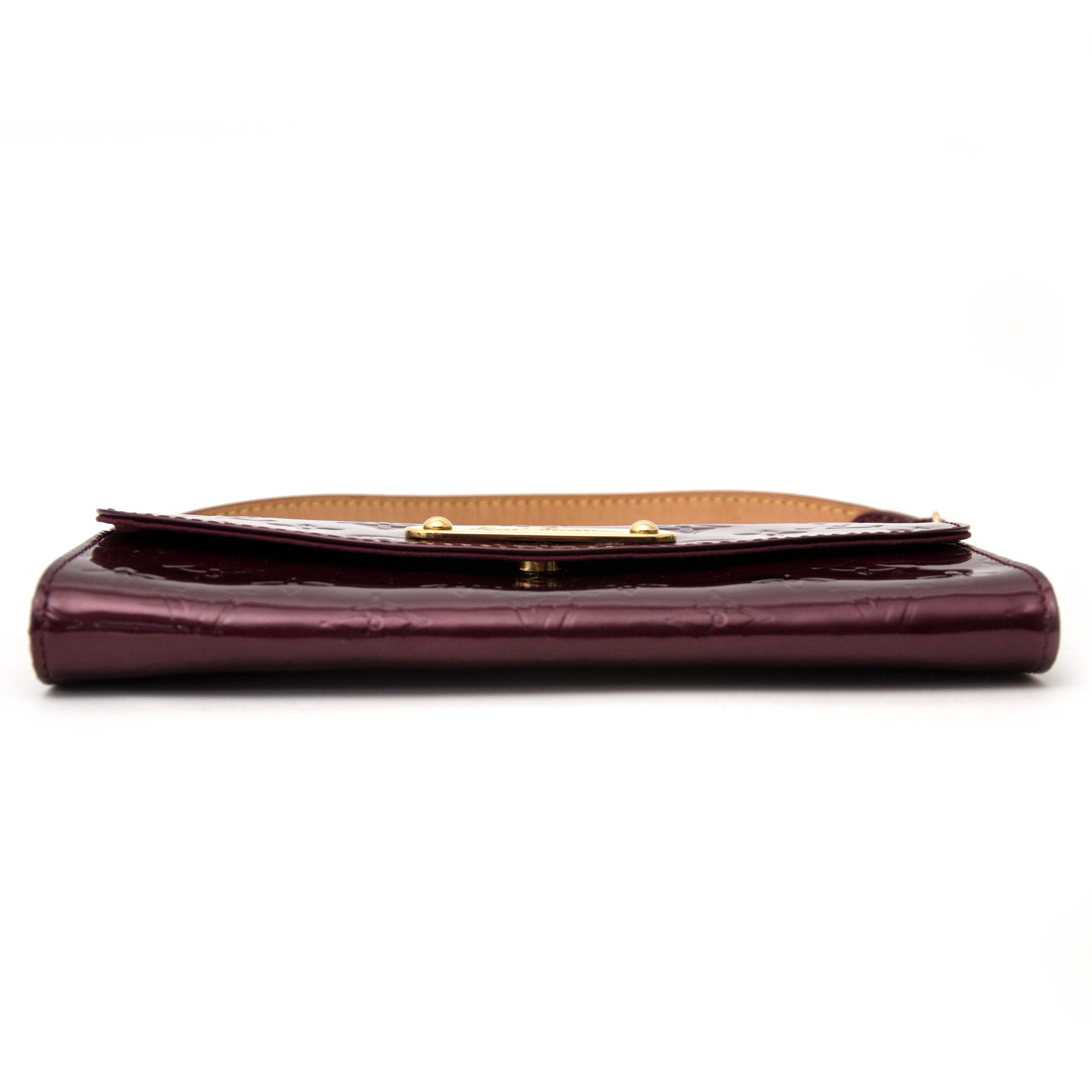 Louis Vuitton Pochette Sunset BLVD Vernis Amarante