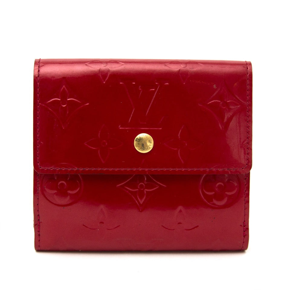 acheter en ligne secodne main wallet Louis Vuitton Vernis Elise Wallet comme neuf