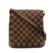 Louis Vuitton Damier Ebene Musette Salsa Bag now for sale at labellov vintage fashion webshop belgium