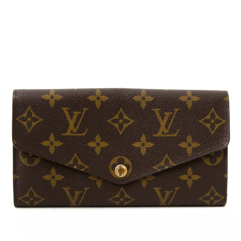Louis Vuitton Monogram Sarah Wallet for sale online at Labellov