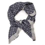 Louis Vuitton Denim Monogram Shawl for sale online