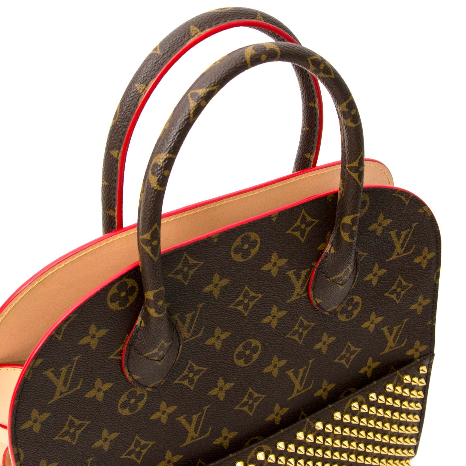 acheter en ligne pour le meilleur prix koop online aan de beste prijs Limited Never Used Louis Vuitton Christian Loubouin Shopper bag
