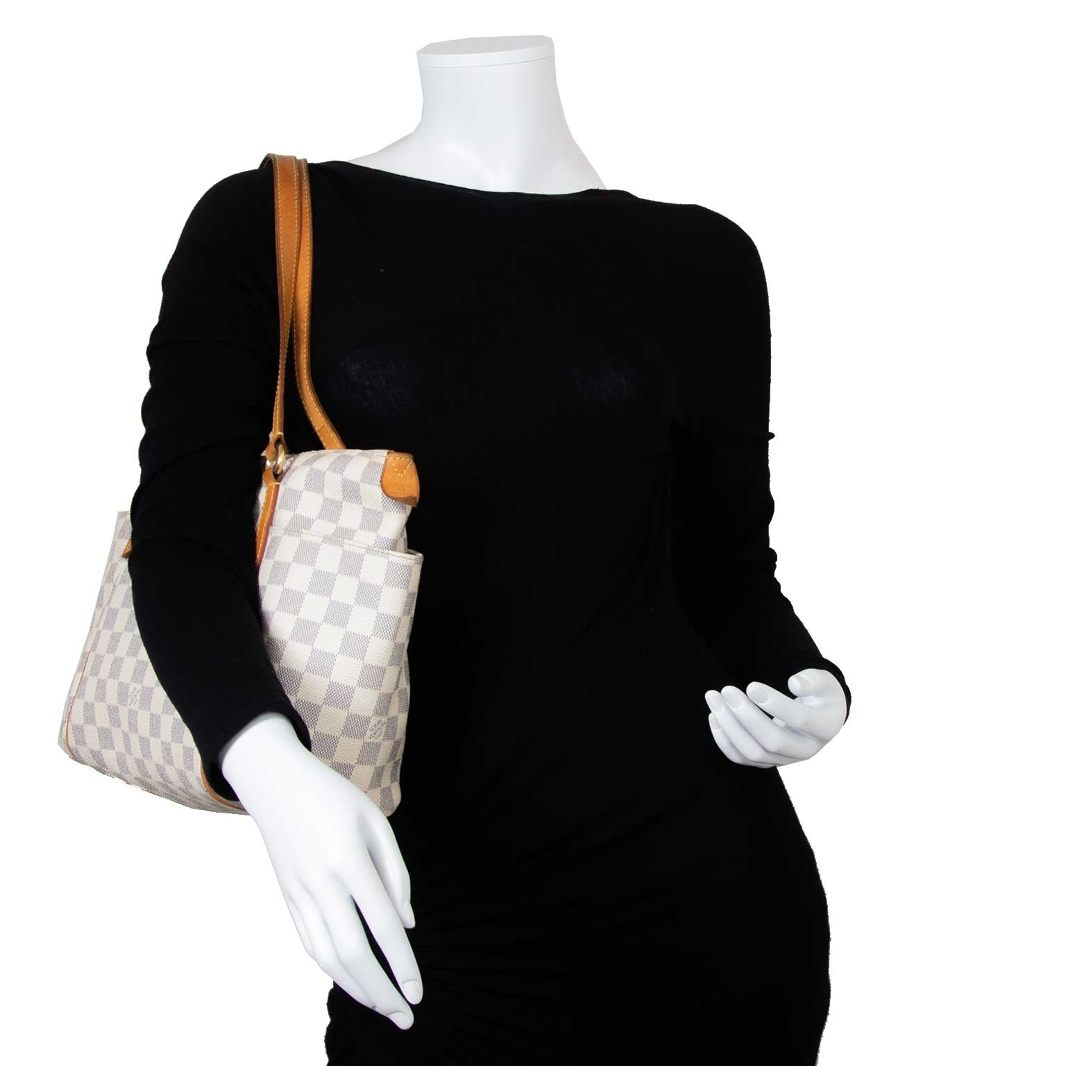Buy and sell your authentic Louis Vuitton Damier Azur Totally PM Tote