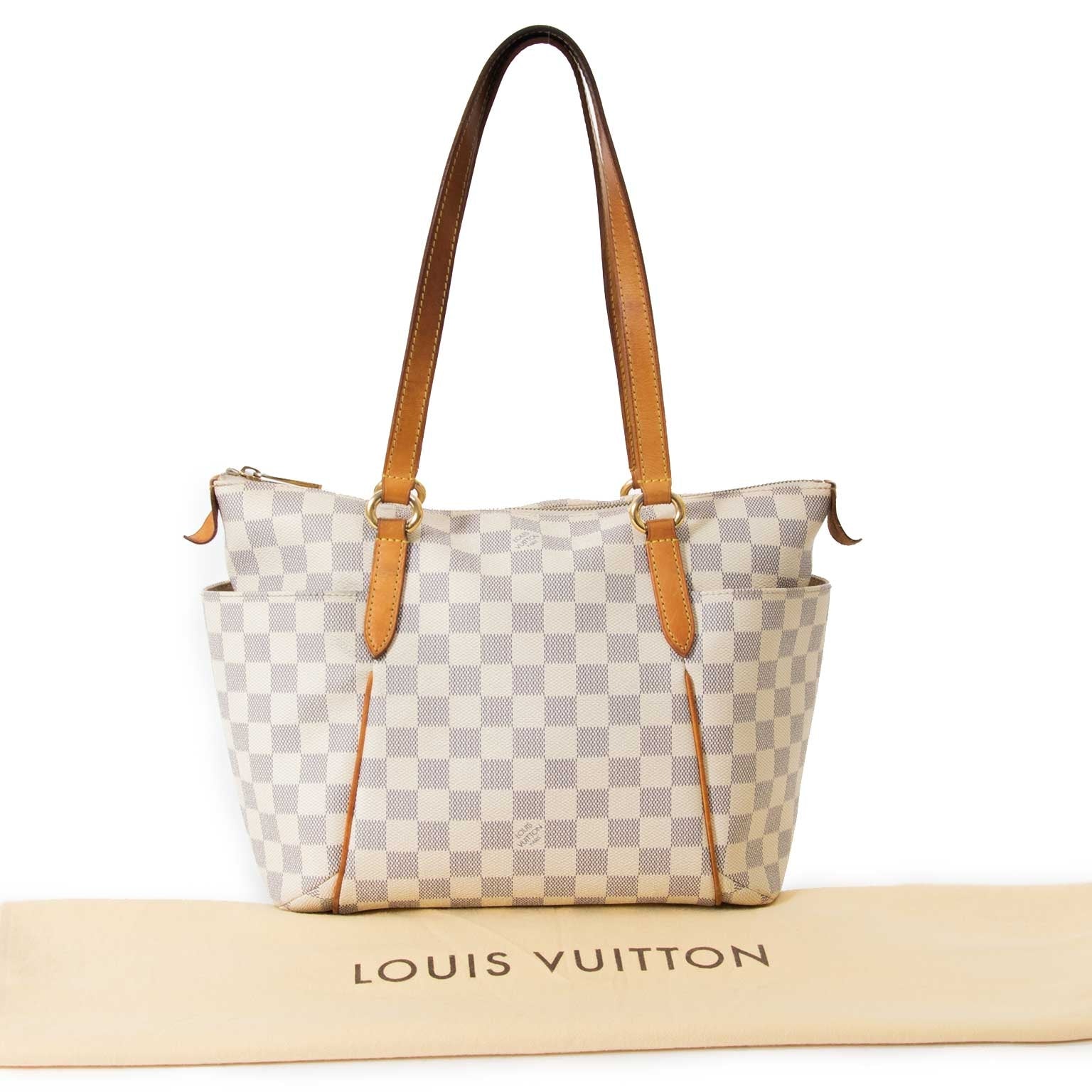 Louis Vuitton Damier Azur Totally PM Tote te koop bij Labellov