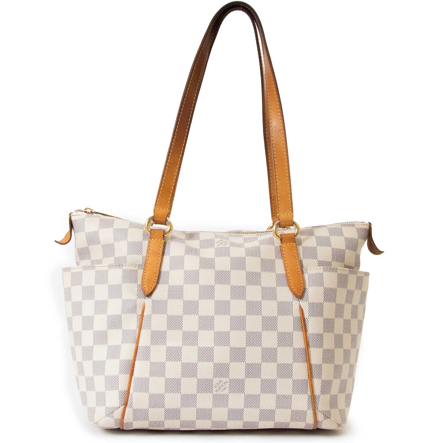 We buy and sell your authentic Louis Vuitton Damier Azur Totally PM Tote