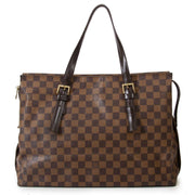 louis vuitton damier ebene chelsea tote now for sale at labellov vintage fashion webshop belgium