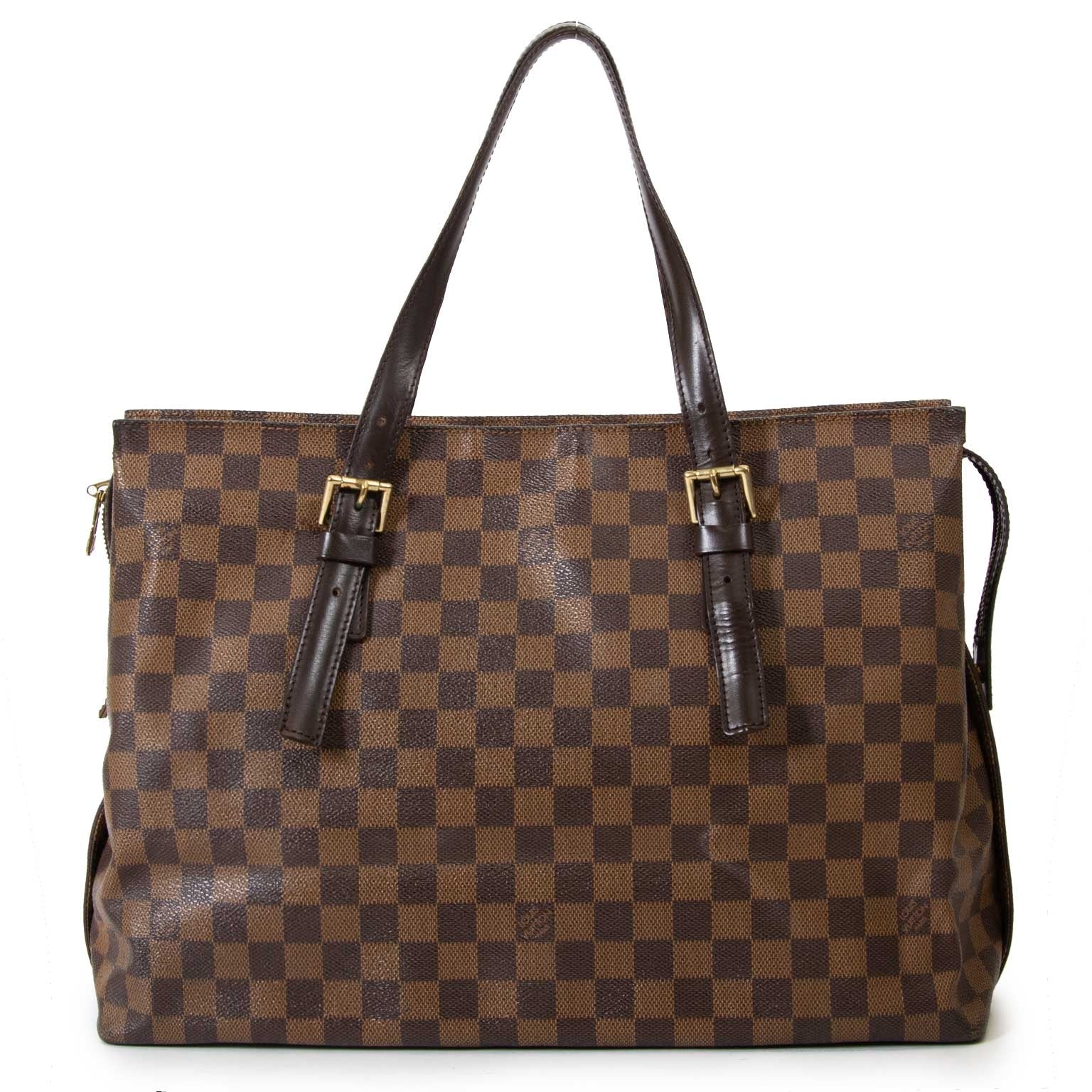louis vuitton damier ebene chelsea tote now for sale at labellov vintage fashion webshop belgium