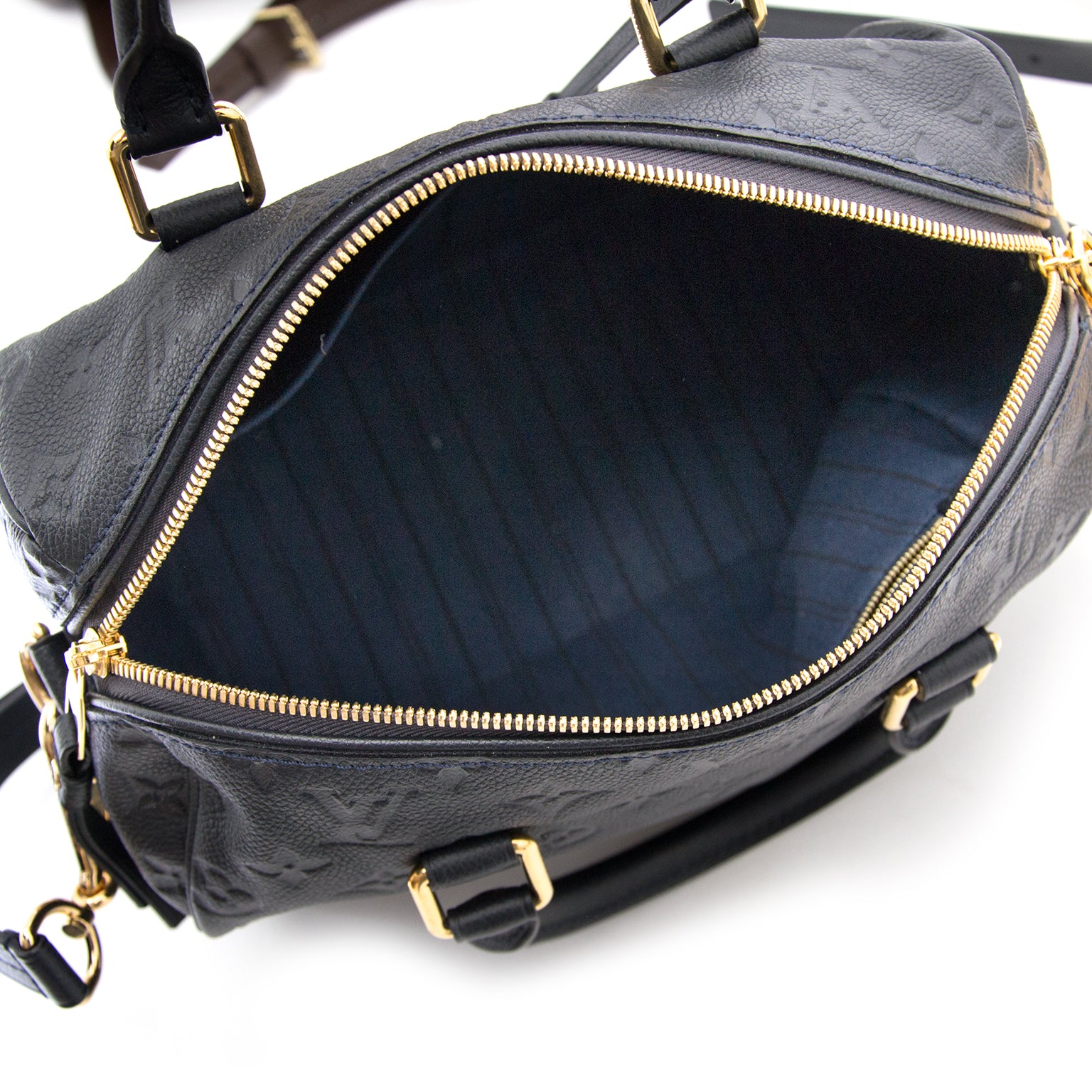 koop veilig online aan de beste prijs Louis Vuitton Speedy Bandouliere 25 Monogram Empreinte