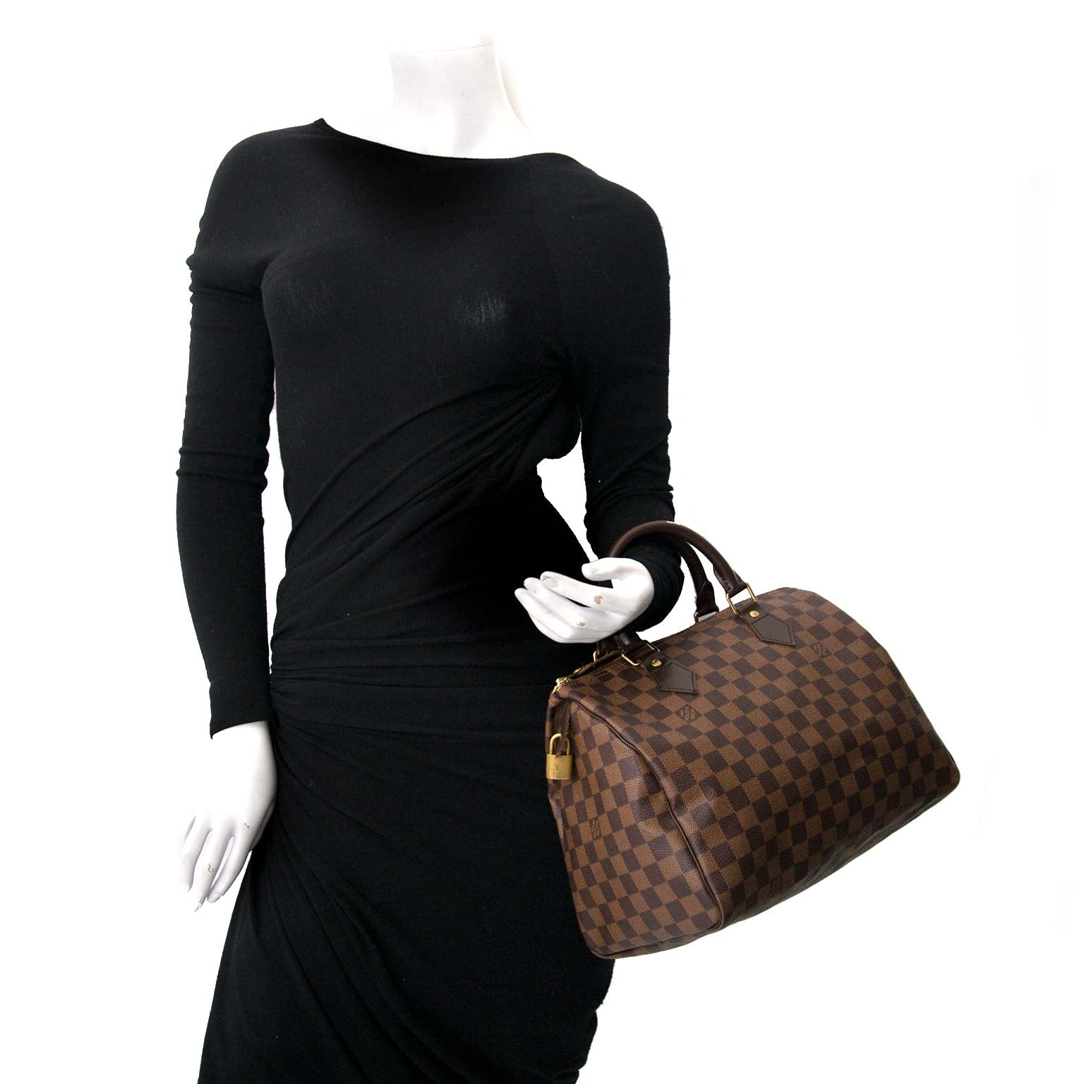 Louis Vuitton Damier Speedy 30 shop safe online at the best price