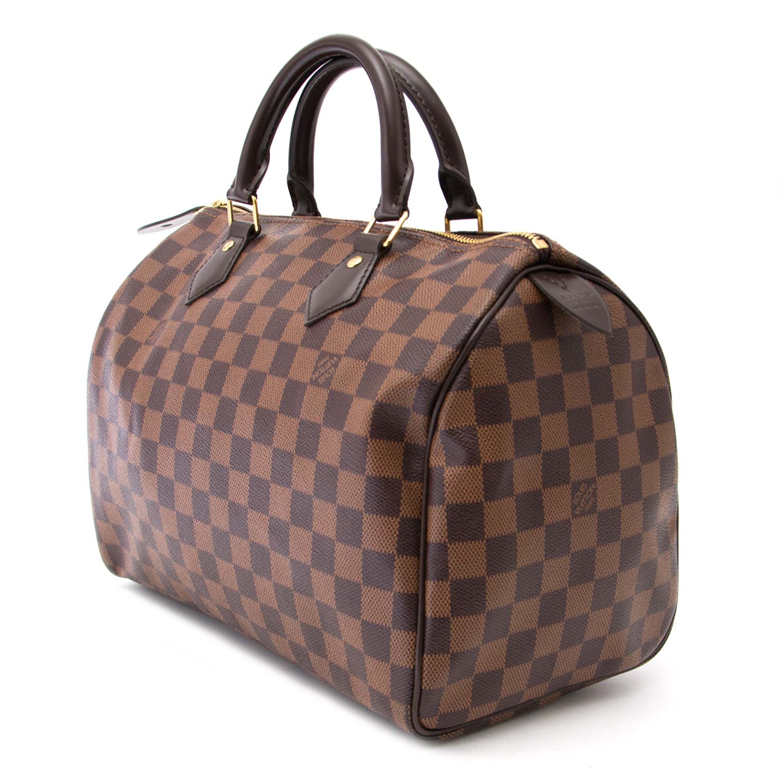 Louis Vuitton Speedy 30 Damier Ebene kopen bij Labellov tweedehands luxe in Antwerpen, Belgium