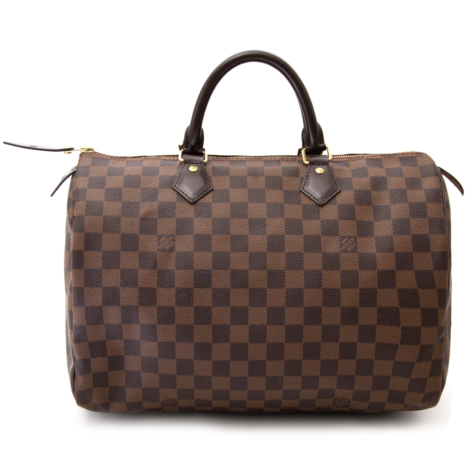 searching for a luxury secondhand Louis Vuitton Damier Ebène Speedy 35?